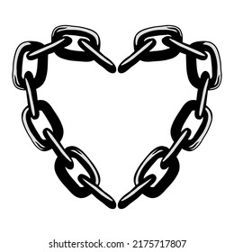 heart chain  T