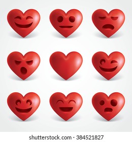 Heart Character 3D Collection