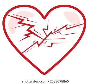 Heart character icon. vector illustration