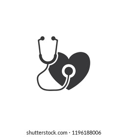 Heart checkup icon