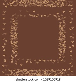 Heart choco background which consists of isolated elements. Modern style with beautiful elements in heart choco background. Can be used as print, wallpaper, cards, valentine cards, logo, background