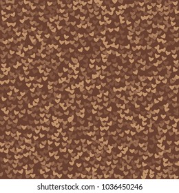 Heart choco background which consists of isolated elements. Modern style with beautiful elements in heart choco background. Can be used as print, wallpaper, cards, valentine cards, logo, background