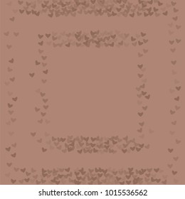 Heart choco pattern which consists of isolated elements. Modern style with beautiful elements in heart choco pattern. Can be used as print, wallpaper, cards, valentine cards, logo, background