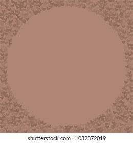 Heart choco pattern which consists of isolated elements. Modern style with beautiful elements in heart choco pattern. Can be used as print, wallpaper, cards, valentine cards, logo, background