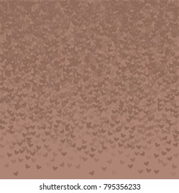 Heart choco pattern which consists of isolated elements. Modern style with beautiful elements in heart choco pattern. Can be used as print, wallpaper, cards, valentine cards, logo, background