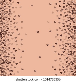 Heart choco vector which consists of isolated elements. Modern style with beautiful elements in heart choco vector. Can be used as print, wallpaper, cards, valentine cards, logo, background and etc.
