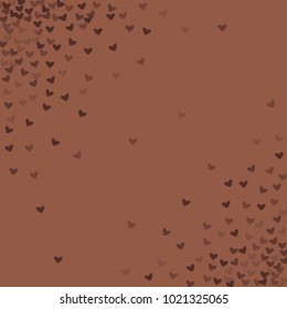 Heart choco which consists of isolated elements. Modern style with beautiful elements in heart choco. Can be used as print, wallpaper, cards, valentine cards, logo, background and etc.