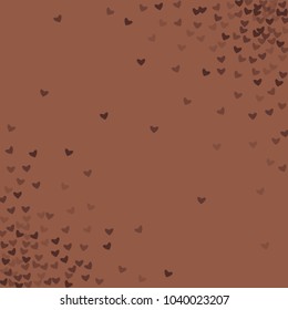 Heart choco which consists of isolated elements. Modern style with beautiful elements in heart choco. Can be used as print, wallpaper, cards, valentine cards, logo, background and etc.