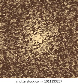 Heart chocolate background which consists of isolated elements. Modern style with beautiful elements in heart chocolate background. Can be used as print, wallpaper, cards, logo, background