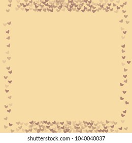 Heart chocolate isolated which consists of isolated elements. Modern style with beautiful elements in heart chocolate isolated. Can be used as print, wallpaper, cards, logo, background and etc.