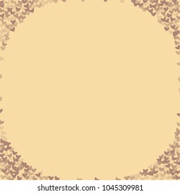 Heart chocolate isolated which consists of isolated elements. Modern style with beautiful elements in heart chocolate isolated. Can be used as print, wallpaper, cards, logo, background and etc.