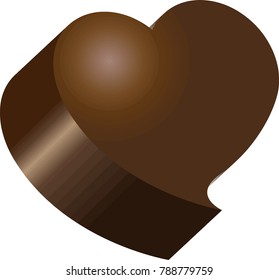 Heart Chocolate tasty
