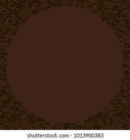 Heart chocolate vector which consists of isolated elements. Modern style with beautiful elements in heart chocolate vector. Can be used as print, wallpaper, cards, valentine cards, logo, background