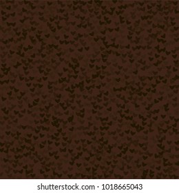Heart chocolate vector which consists of isolated elements. Modern style with beautiful elements in heart chocolate vector. Can be used as print, wallpaper, cards, valentine cards, logo, background