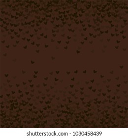 Heart chocolate vector which consists of isolated elements. Modern style with beautiful elements in heart chocolate vector. Can be used as print, wallpaper, cards, valentine cards, logo, background