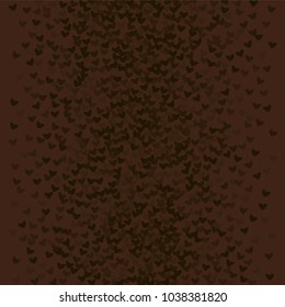 Heart chocolate vector which consists of isolated elements. Modern style with beautiful elements in heart chocolate vector. Can be used as print, wallpaper, cards, valentine cards, logo, background