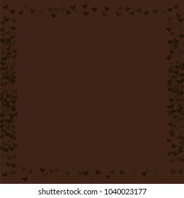 Heart chocolate vector which consists of isolated elements. Modern style with beautiful elements in heart chocolate vector. Can be used as print, wallpaper, cards, valentine cards, logo, background