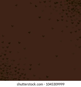 Heart chocolate vector which consists of isolated elements. Modern style with beautiful elements in heart chocolate vector. Can be used as print, wallpaper, cards, valentine cards, logo, background