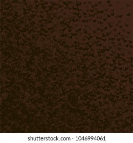 Heart chocolate vector which consists of isolated elements. Modern style with beautiful elements in heart chocolate vector. Can be used as print, wallpaper, cards, valentine cards, logo, background