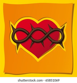 heart, a Christian symbol