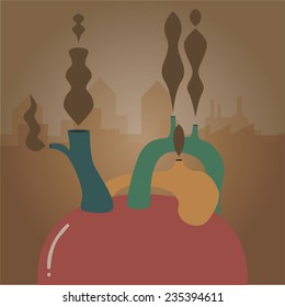 the heart of the city