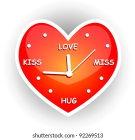 heart of clock