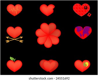 heart collection