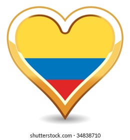 Bandera del Corazón de Colombia