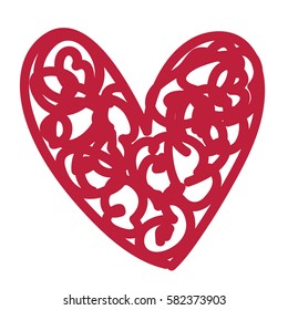 heart color red