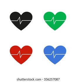Heart - color vector icon