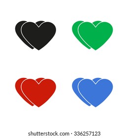 Heart - color vector icon