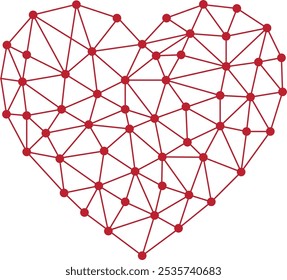 a Heart connection icon, love app
