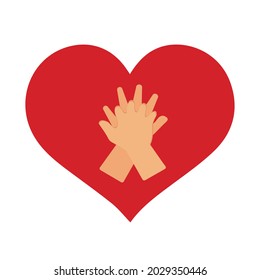 Heart Cpr Medical Icon Vector Design	
