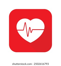 heart cpr medical icon vector design