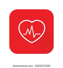 heart cpr medical icon vector design	
