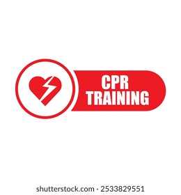 heart cpr medical icon vector design