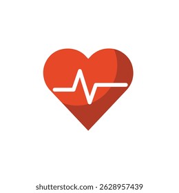 heart cpr medical icon vector design	
