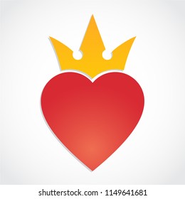 51,196 Heart crown Images, Stock Photos & Vectors | Shutterstock