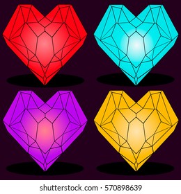 Heart crystal