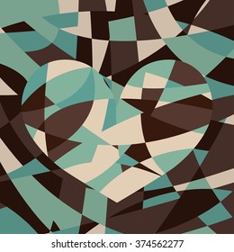 heart Crystal ,vector format for valentine or wedding