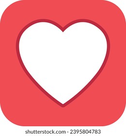 Vector de icono del logotipo de citas de corazón