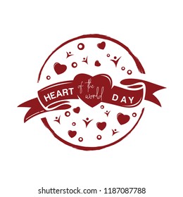 heart day design vector