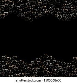 Heart decor which consists of isolated elements. Modern style with beautiful elements in heart decor. Can be used as print, wallpaper, cards, valentine cards, banner, background and etc.