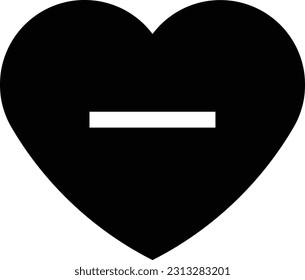 heart delete cancel exit close Glyph