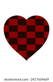 Material de ilustración de fondo de diseño de corazón