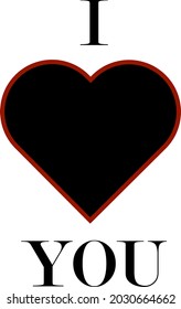 heart design black romantic adobe illustration