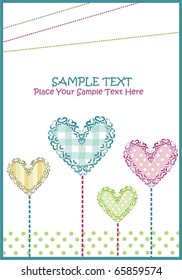 heart design card