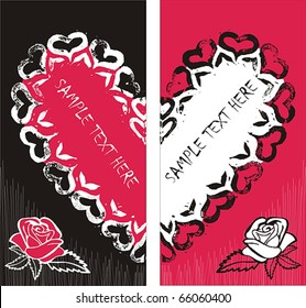 heart design card