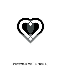 heart design concept and vector