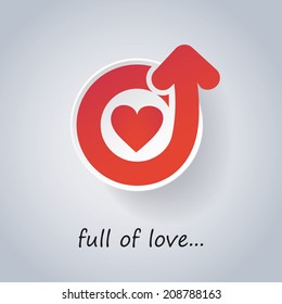 Heart Design - Full of Love Icon